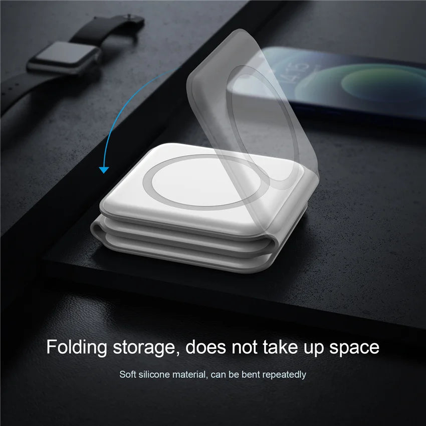 3 in 1 Foldable 100W Wireless Fast Charging Dock Station