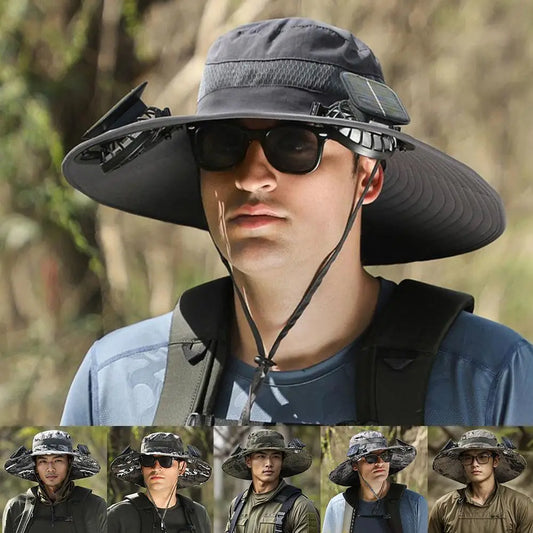 Solar Fan Outdoor Hat