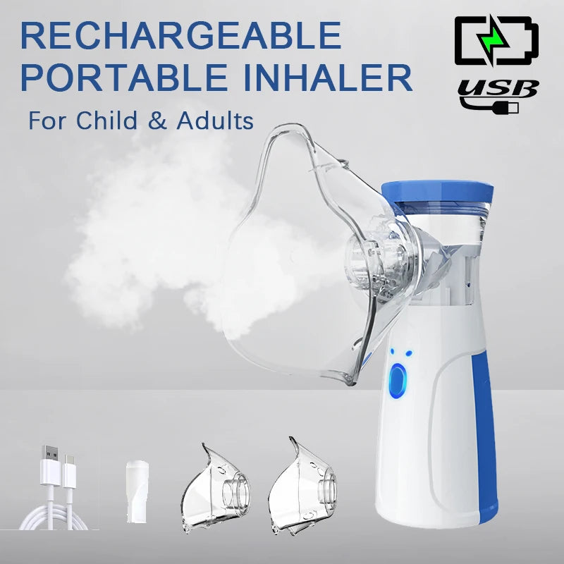 Humidifier Rechargeable Portable Inhaler Nebulizer